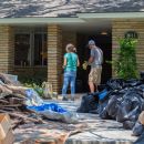 house after flood