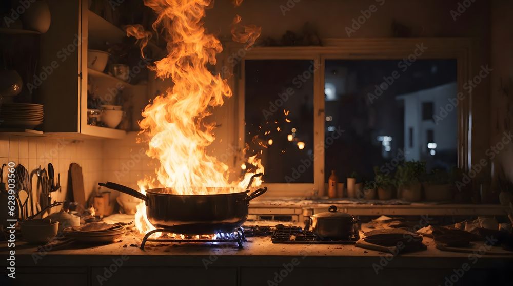 Kitchen & Cooking Fires Disaster Restoration Services