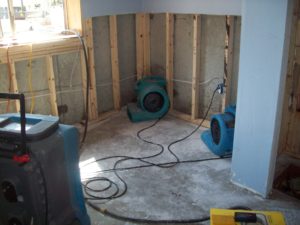 drying basement