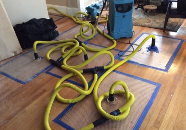 Drying Wood Floors Water Damage Clean Up Litchfield Nh Soil Away Llc